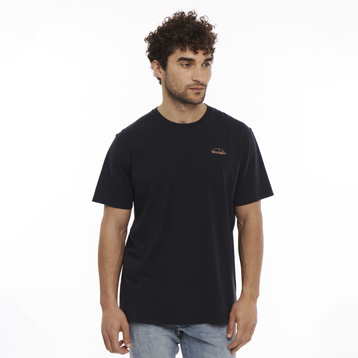 Remera Wrangler de Hombre - SS FASHION - WSS25078DARKNAVY - NAVY 