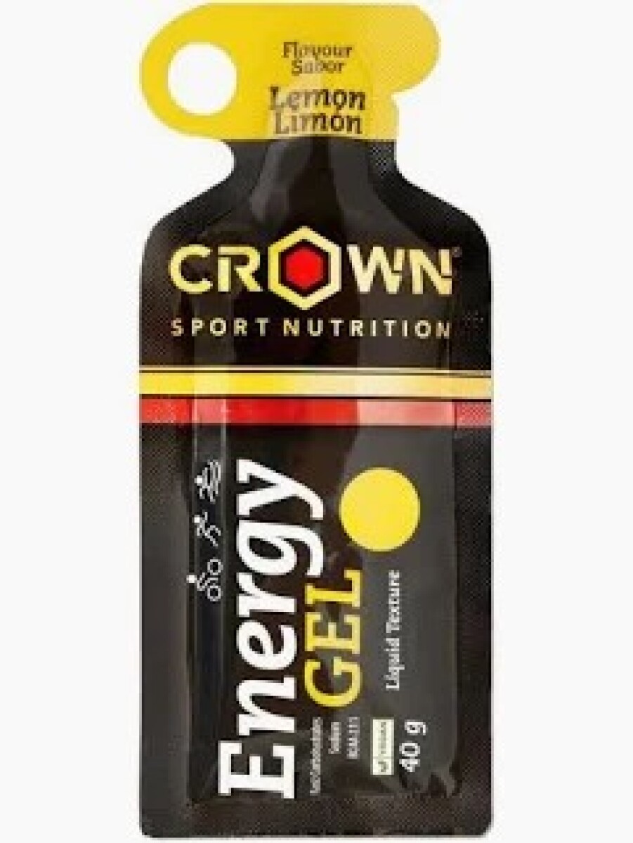 Crown Energy Gel Limón | Gel Energético | 40 g 