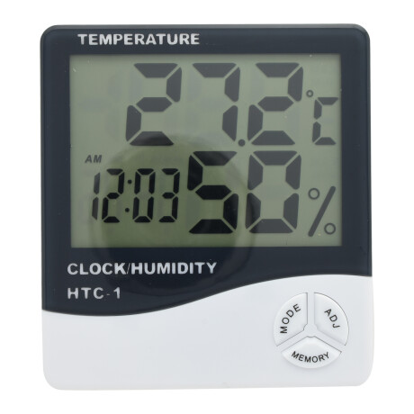 RELOJ ESCRITORIO C/TEMPERATURA 10X9X2CM EN DOBLE BLISTER 25066 RELOJ ESCRITORIO C/TEMPERATURA 10X9X2CM EN DOBLE BLISTER 25066