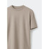 CAMISETA MM MASC MARROM CLARO