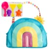 Bolso playero con juguetes Arcoiris