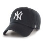 Gorra 47 Brand NY Yankees 47 Clean Up Unisex Black