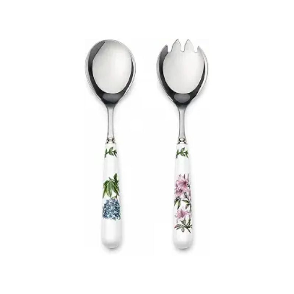 PORTMEIRION BOT GARDEN CUBIERTOS ENSALADA SET x 2 