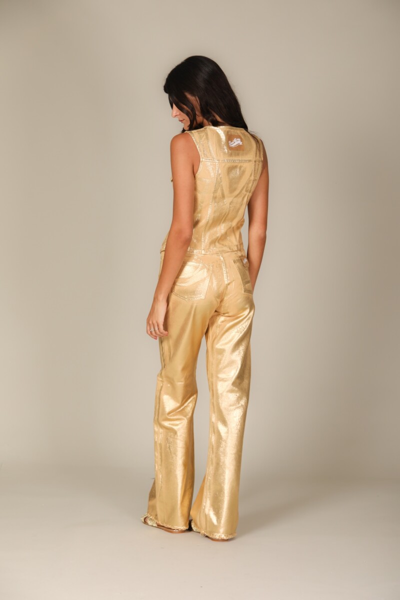 CHALECO LAMINADO Oro