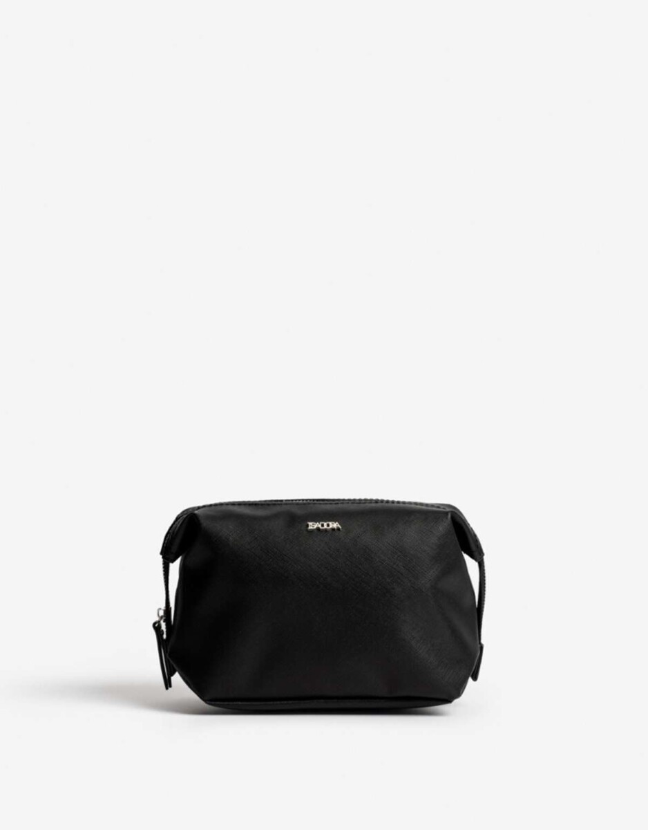 Porta Cosméticos Con Cierre - Negro 