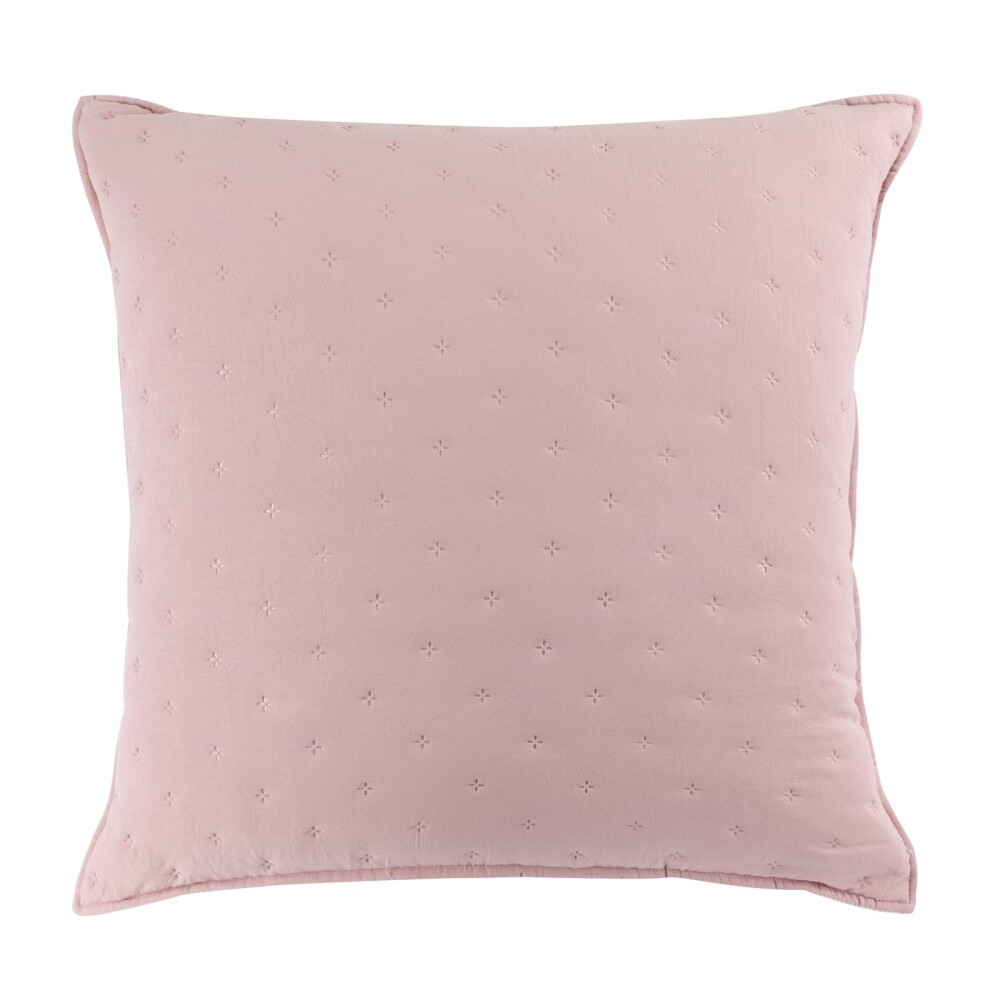 FUNDA DE ALMOHADÓN POLIESTER ROSA CAPI