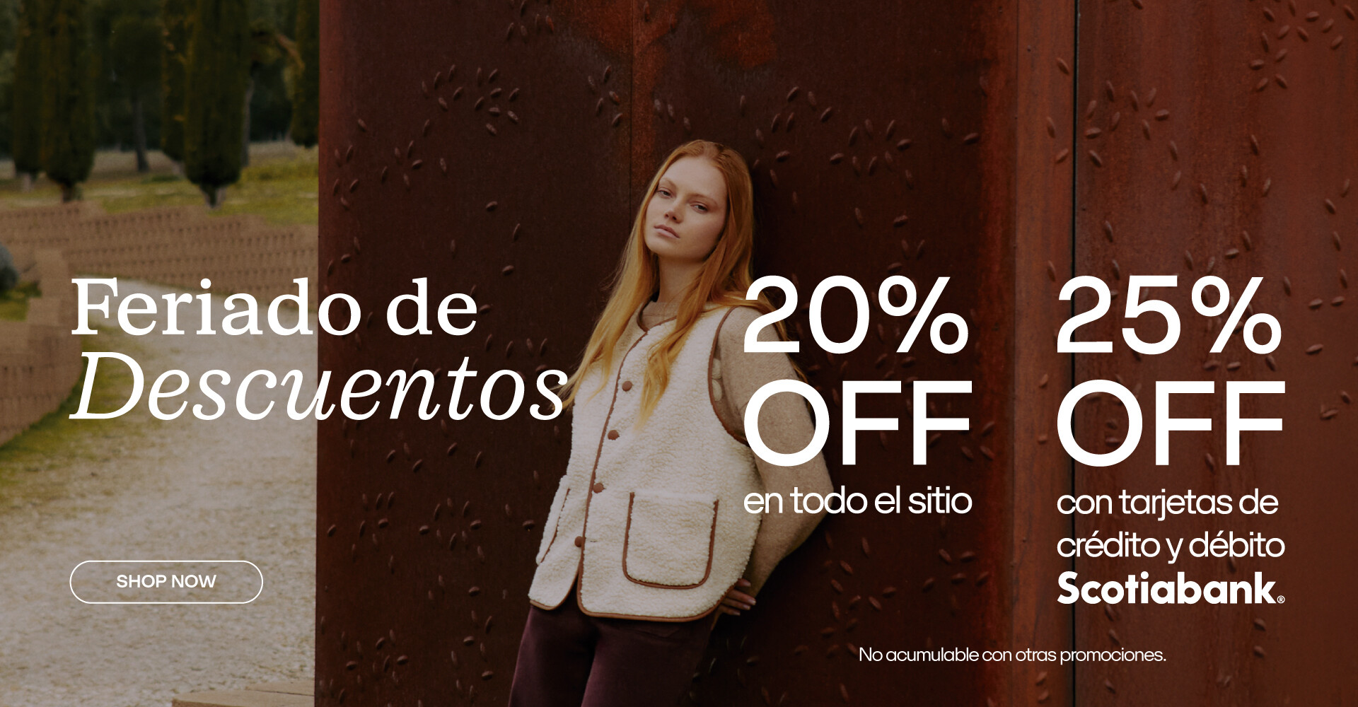 Feriado de descuentos Durante