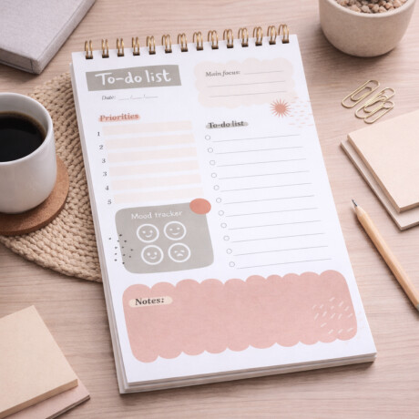 Planificador en block 14*21cm 50 hojas Sc