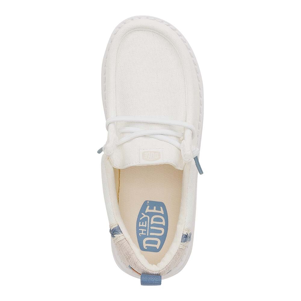 Wally Y Craft Linen - Niños White/Stone Grey