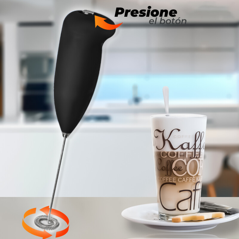 Batidor ElÃ©ctrico Revolvedor y Espumador de CafÃ© y Bebidas a Pila Batidor ElÃ©ctrico Revolvedor y Espumador de CafÃ© y Bebidas a Pila