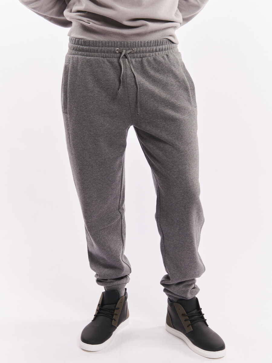 Pantalon felpa - gris 