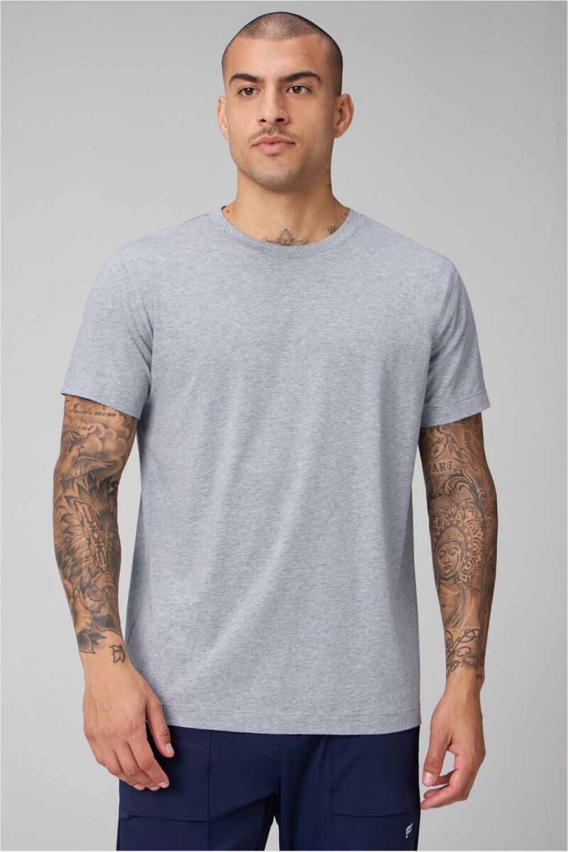 Polo The 24-7 Tee Hombre - Classic Grey Heather 