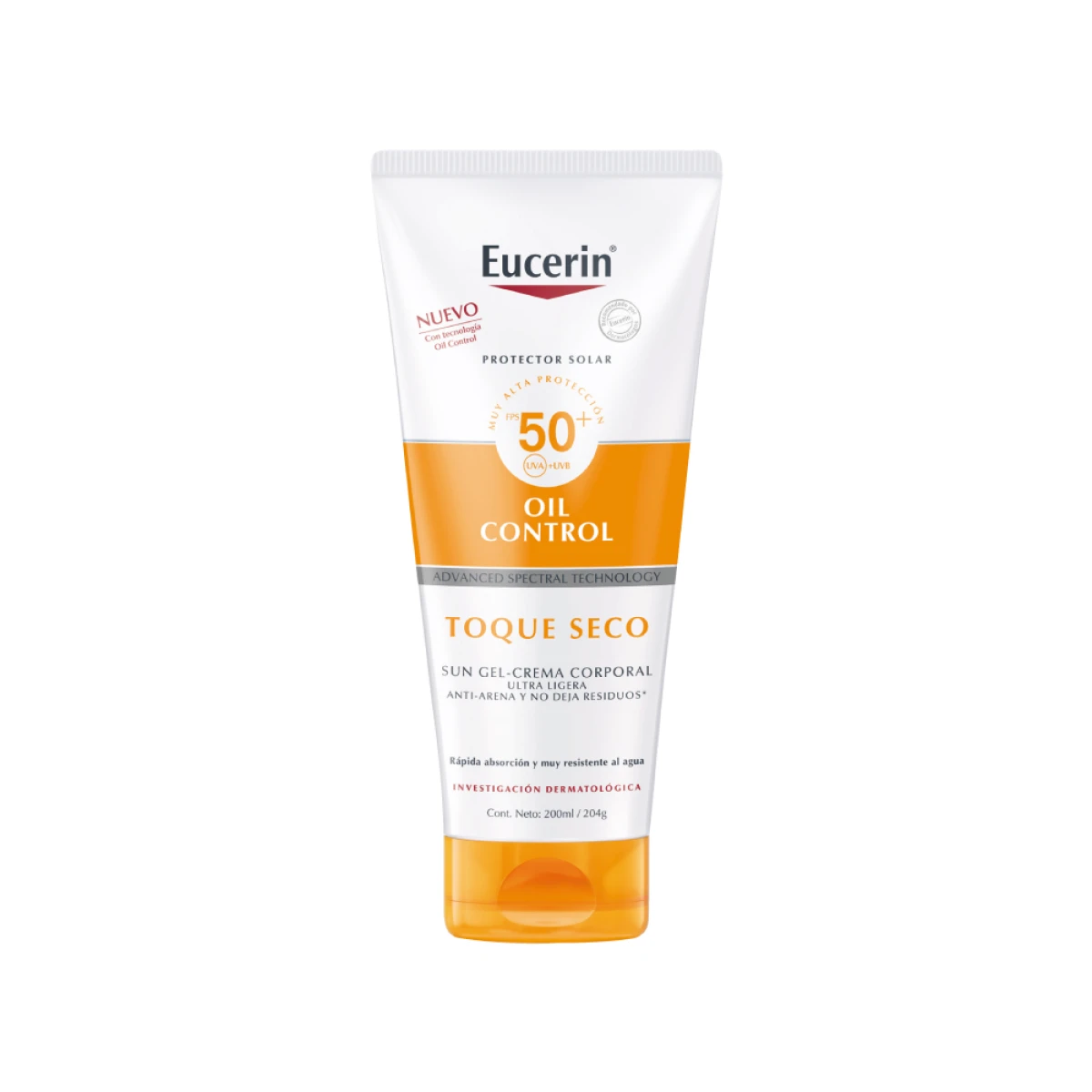 Eucerin Oil Control Toque Seco 200 ml 