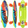 Skate Longboard Nerf 58cm Patineta Infantil Aluminio Verde
