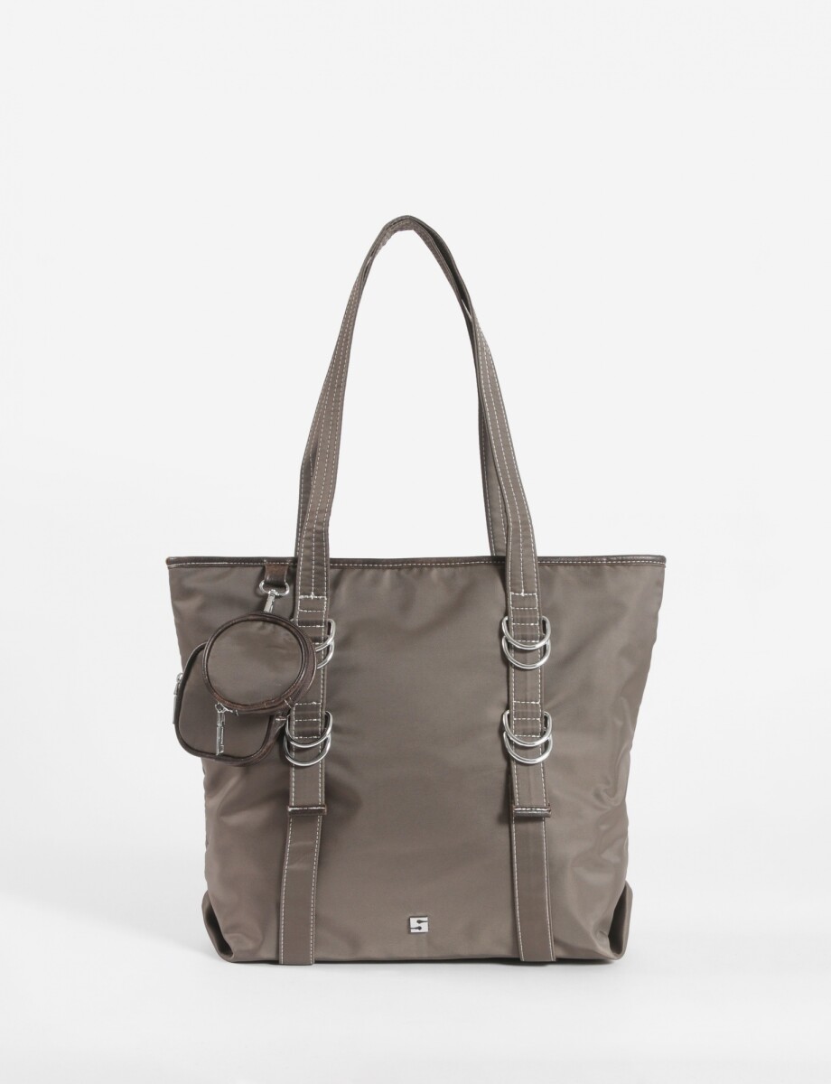 Shopper con monederos removibles - verde 