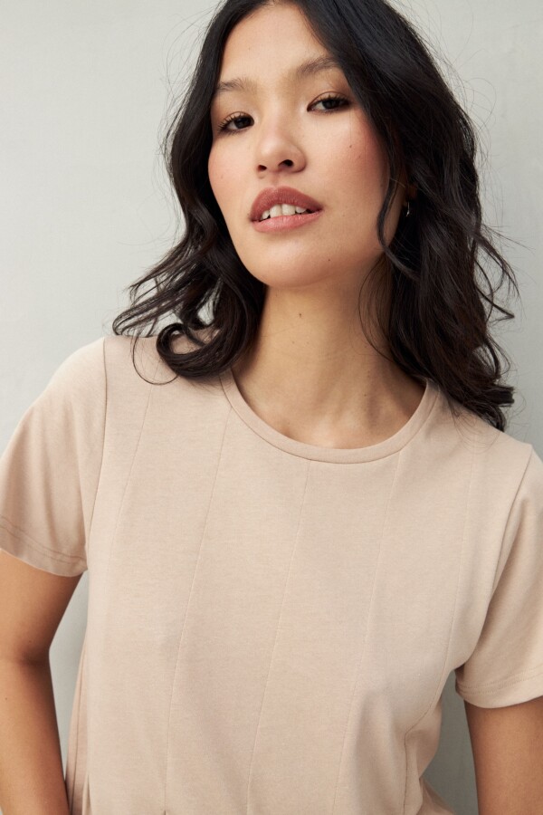 REMERA CALIRA Beige