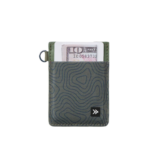 Billetera Thread Vertical Leather - Gris Billetera Thread Vertical Leather - Gris