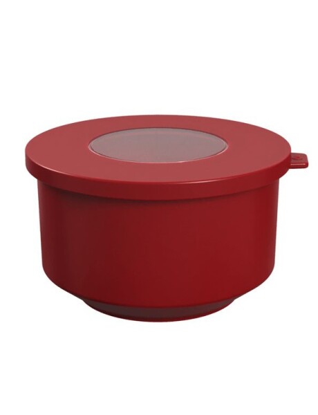 RECIPIENTE CON TAPA PLASTICO 2L ROJO BOLD HOOP RECIPIENTE CON TAPA PLASTICO 2L ROJO BOLD HOOP