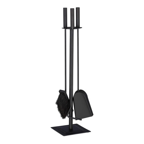 Atizador De 4 Piezas Base Cuadrada Kassel 77097 ATIZADOR KASSEL AG229 4PZC B/CUADR 77097
