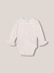 Body Manga Larga Cuello Peter Pan Blanco