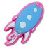 Jibbitz Lights Up Rocketship Multicolor