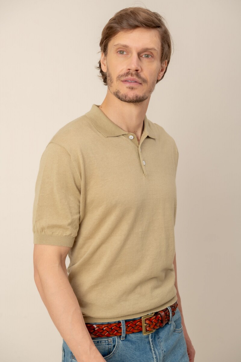 Remera lino Cuck - Kaki 