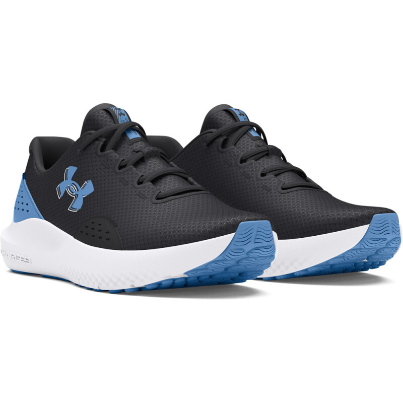 UA Charged Surge 4-WHT GRY-108