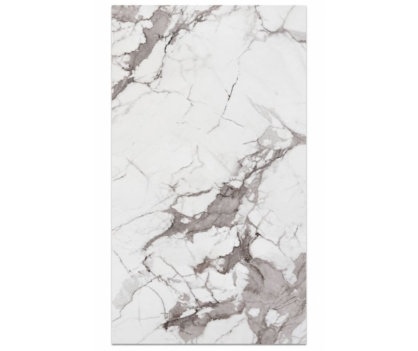 Placa PVC marmol 1,22x2,44m - blanco c/gris DY2411 