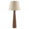 LAMAPARA DE PIE BLANCA/MARRON 42X108CM Unica