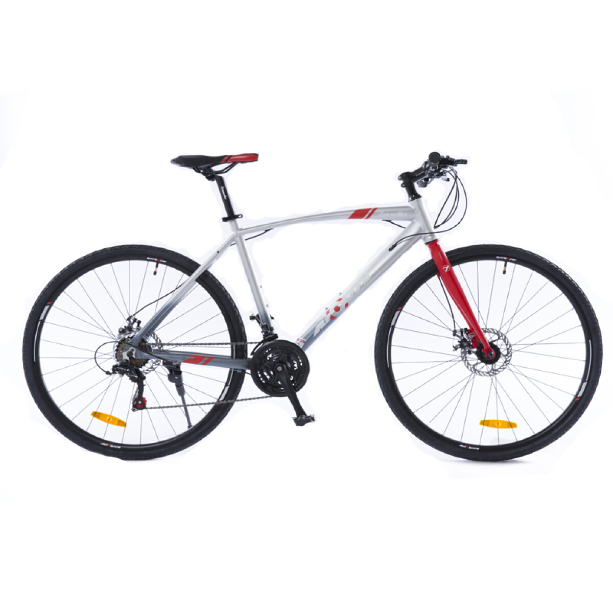 BICICLETA URBANA ROD.28 NOVAT2.10 ROJO/GRIS ZANELLA ++ - N/a 