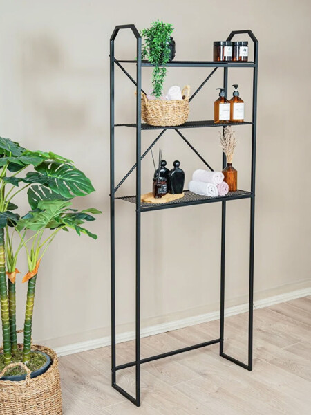 ESTANTERIA LAVARROPAS NEGRO