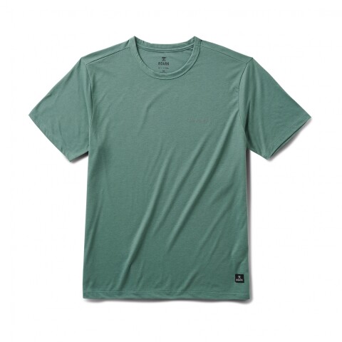 Polo Running Mathis Active Ss Hombre Slate Green