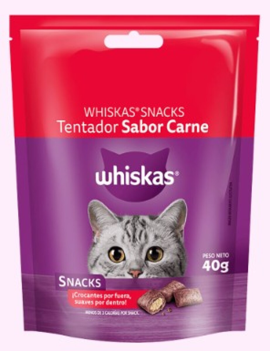 WHISKAS SNACKS CARNE 40GR 