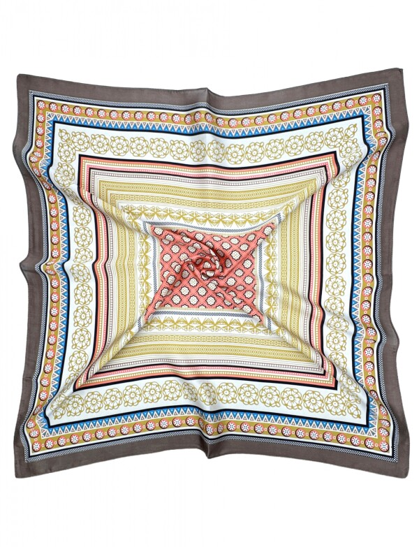 Pañuelo Boho MARRON/MULTI