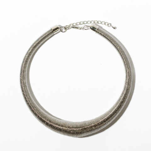 COLLAR ISOLDEA PLATEADO COLLAR ISOLDEA PLATEADO