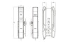 TENON Cerradura A7f BLACK c/videoportero Tenon Cerradura A7f Black C/videoportero