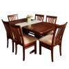 Juego de Comedor Pata de Gallo Vertical 6 Sillas Juego de Comedor Pata de Gallo Vertical 6 Sillas