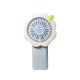 Ventilador floral celeste