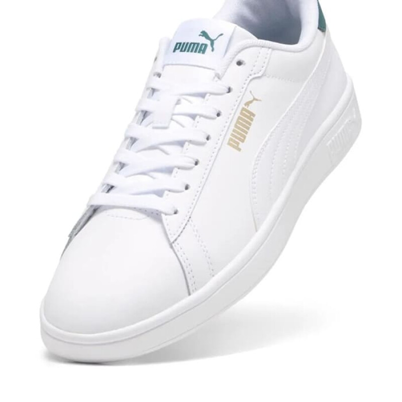 Championes Puma Smash 3.0 L de Hombre - 390987 14 Blanco-verde