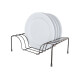 Soporte vertical para platos NEGRO
