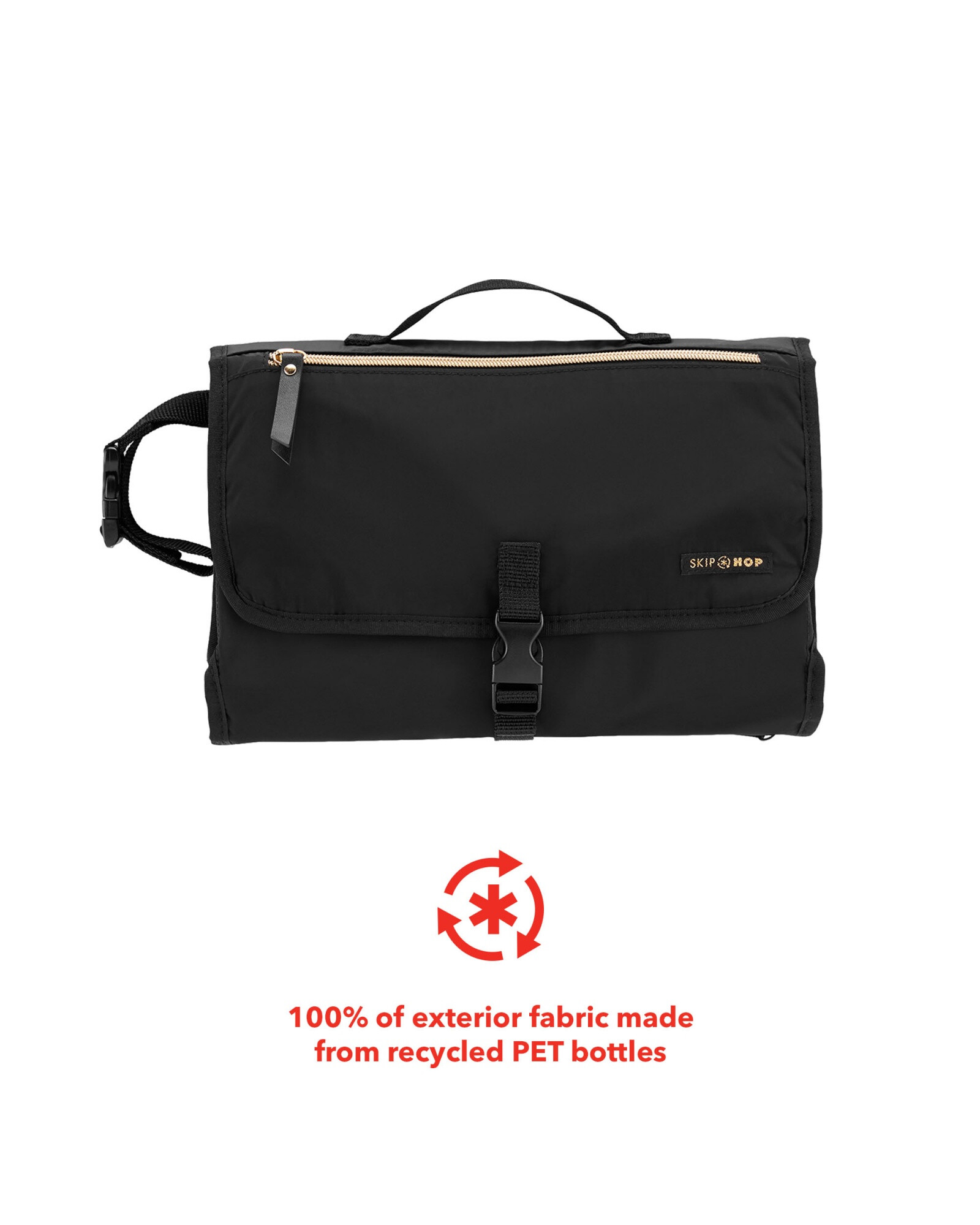 Cambiador portátil Envi Luxe, negro Cambiador portátil Envi Luxe, negro