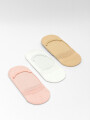 Medias Invisible Cardio, Pack X 3 Estampado 4
