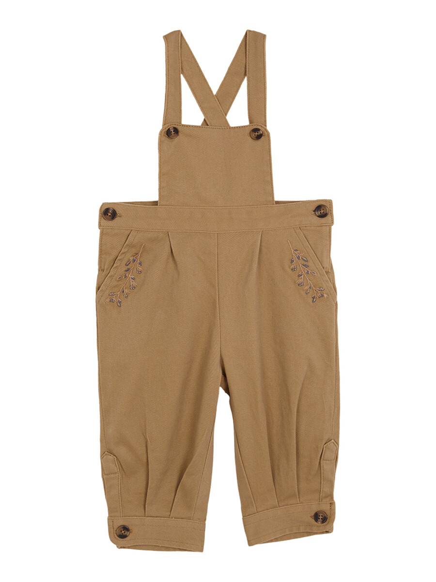 Peto Con Bordado Camel