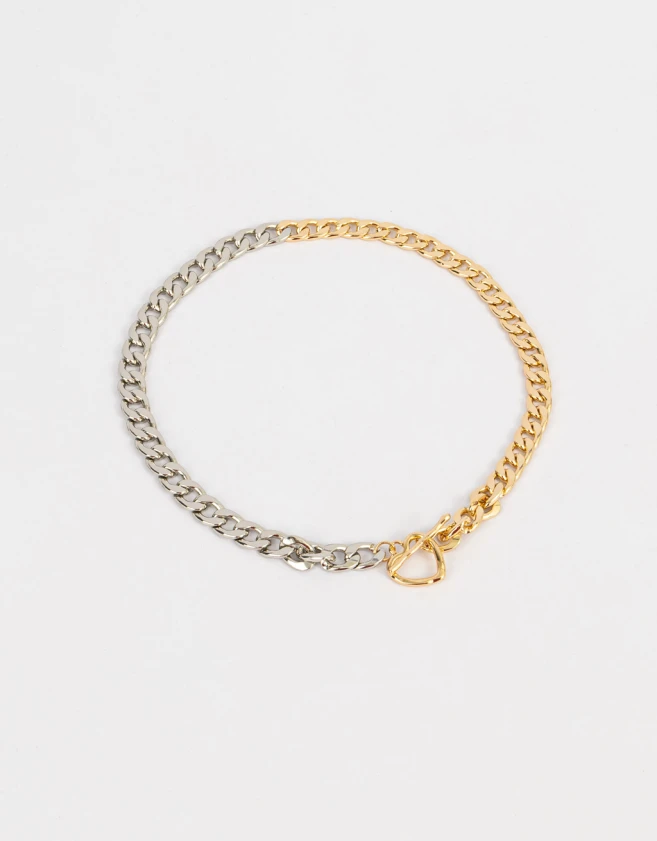 Chokers De metal Choker De Metal - Combinacion Bicolor