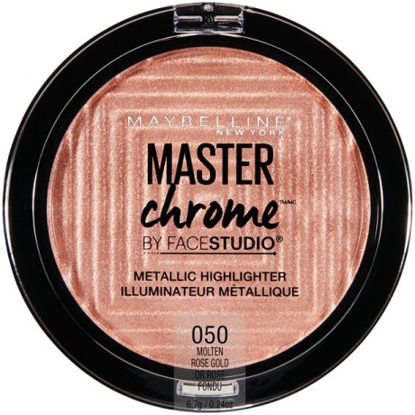 Iluminador Maybelline Master Chrome nº 50 Molten Rose Gold