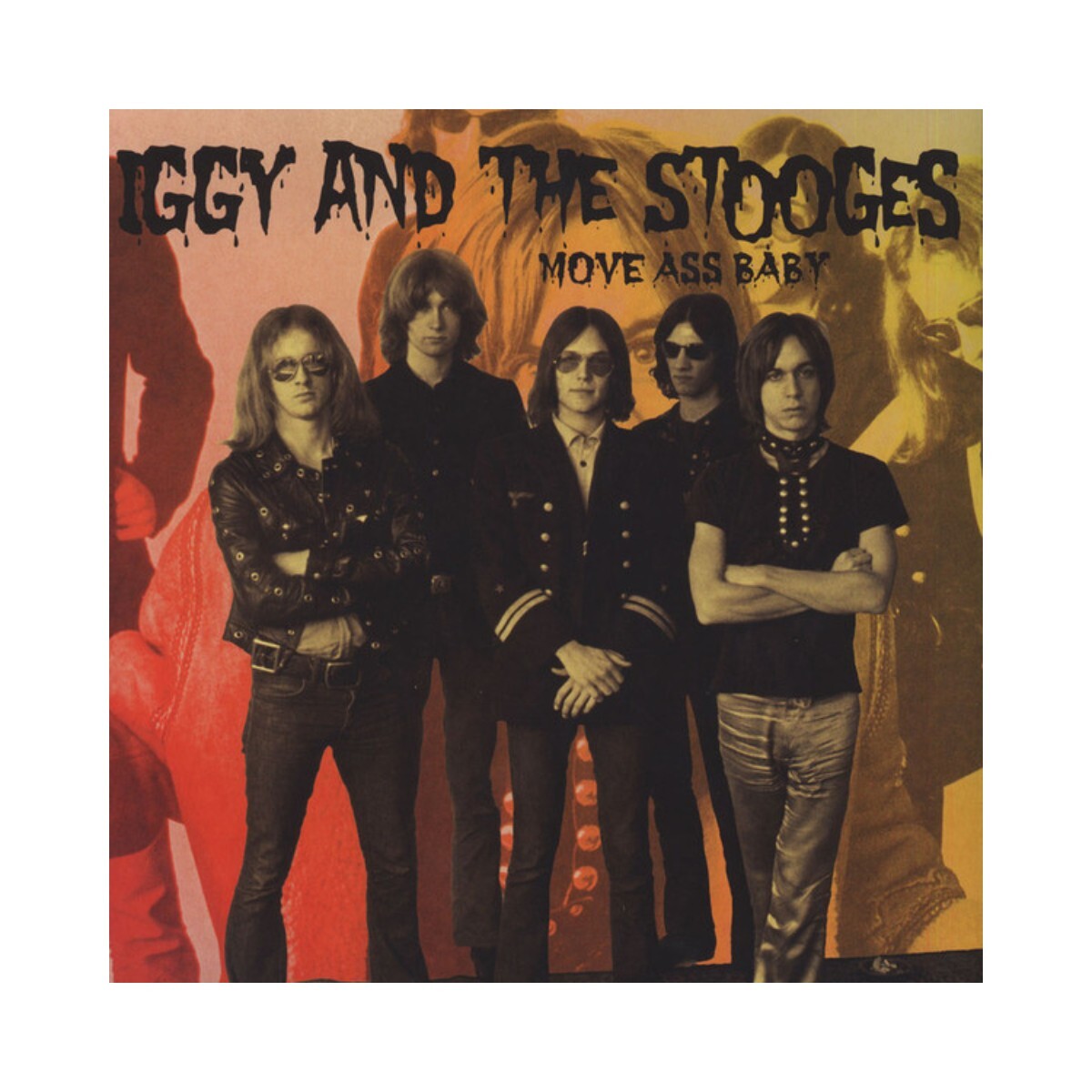 Iggy And The Stooges - Move Ass Baby (clear Vinyl) - Vinilo 
