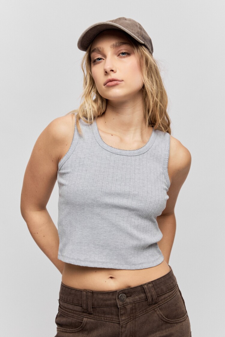 MUSCULOSA CAMPIELLO Gris Melange
