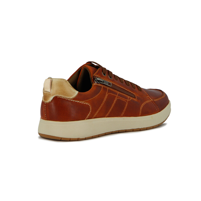 Country Calzado Casual Hombre Acordonado C/ Cierre - Marron Marron