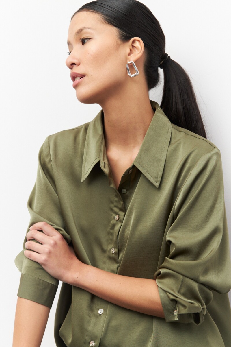 CAMISA MAXINE Verde Musgo