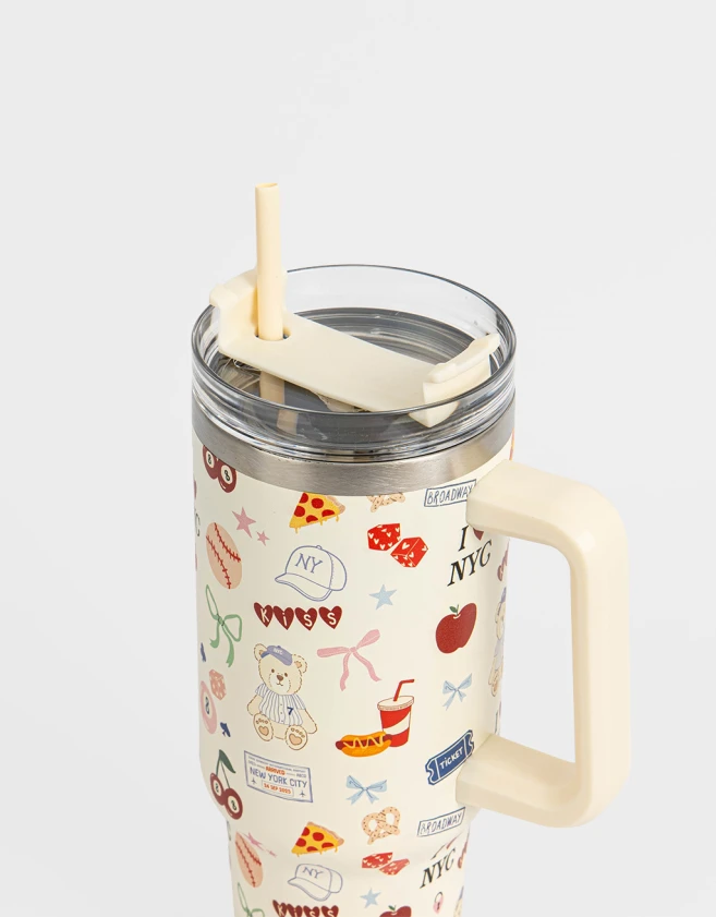 Accesorios Cocina Vaso Stanley Vaso Alto Térmico De Acero Inóxidable De 1000 Ml - Combinacion Multicolor